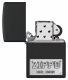 48689 ZIPPO LICENSE PLATE EMBLEM