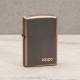 49839ZL Rustic Bronze Zippo Logo